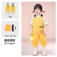 羚特趕海連體褲兒童玩水連體衣沙水服涉水服下水褲-檸檬黃 27