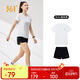361°跑步運動套裝女士夏季衣服新款速干短袖短褲兩件套662524001H-1