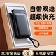 remax睿量新3C認(rèn)證丨三合一自帶雙線快充插頭10000毫安充電寶22.5W移動電源可上飛機(jī)適用蘋果16華為小米