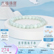 六福珠寶七夕禮物 翡翠小圓珠手串女款轉(zhuǎn)運珠手鏈 WLP012