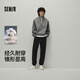 森馬（Semir）【大促福袋】休閑褲男女簡(jiǎn)約百搭長(cháng)褲夏季運動(dòng)風(fēng)潮流褲子 男-F款黑色 【純棉錐形】 XL