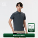 KOLON SPORT/可隆X-COT POLO衫 男子戶外運(yùn)動(dòng)防曬UPF50+接觸涼感短袖上衣 LHPT5MN091-DG 深灰色 L175/96A