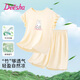 笛莎（DEESHA）【冰感涼爽】?jī)和屡募颈】罴揖臃o(wú)袖背心空調(diào)服套裝