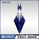 AWNL【送男友生日禮物】波塞冬三叉戟項鏈男吊墜輕奢時尚飾品 三叉戟項鏈密織繩款
