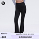 lululemon丨Groove Nulu?女士超高腰喇叭褲*常規(guī)款芯吸 LW5FG2S 黑色 XS /4