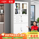 常晟（CHANGSHENG） 文件柜辦公室柜鋼制鐵皮柜資料柜檔案存放柜財務(wù)室文件柜帶鎖 偏三斗帶保險柜文件柜 經(jīng)濟款