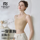 莫代爾束胸運動(dòng)粉底液內衣大胸顯小女背心防下垂收副乳無(wú)痕縮胸裹胸平胸 肌底膚 L 【建議120-140斤】 現貨當天發(fā)