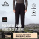 伯希和（Pelliot）[P系列]Polartec200戶外抓絨褲男女搖粒絨保暖長褲114311233黑XL