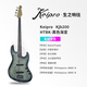 KEIPRO貝斯KJB105/KJB200/KJB205電貝斯初學(xué) 入門(mén)貝司 KJB200 玫瑰木 黑色漸變+配件