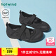 熱風(fēng)（Hotwind）【商場(chǎng)同款】運(yùn)動(dòng)瑪麗珍鞋25年春季新款女士輕便透氣外穿平底單鞋 01黑色（H09W25115） 37