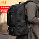 361°背包男士大容量雙肩包多功能出差旅行包登山包通勤電腦包學(xué)生書(shū)包 黑色【60L升級款】