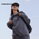 美特斯邦威搖粒絨衛衣男2025秋季新款男女同款雙桿插肩袖美式衛衣