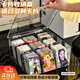 致仕卡片收納盒卡牌收納盒游戲卡盒大容量卡片收納盒奧特曼卡片收納箱 透明九宮格+可拆隔板