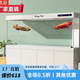 liangcai亮彩生態(tài)底濾德彩中大型魚(yú)缸現代風(fēng)客廳落地超白玻璃智能水族箱 肌膚白 德彩 長(cháng)120*寬40*缸高75+柜高80cm