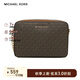 MICHAEL KORS【官方直營(yíng)】  mk女包輕奢單肩斜挎包相機包禮物女送禮 35F8GTTC3B BROWN棕色老花