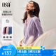 歐莎（OSA）小香風(fēng)紫色針織開衫外套新款女外搭上衣空調(diào)衫遮陽衫春夏 淺紫色 L