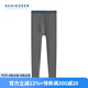 舒雅（SCHIESSER）男士S2系列舒美棉抑菌保暖長褲秋褲E5/23925Y 深灰 2XL 【90-100公斤】