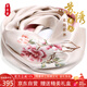 織錦樓真絲絲巾女桑蠶絲蘇州手工刺繡圍巾送禮蘇繡絲綢外搭小披肩禮盒裝