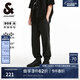 杰克·瓊斯（JACK&JONES）秋新款簡(jiǎn)約寬松舒適休閑束腳褲松緊腰頭牛仔褲長(zhǎng)褲男裝224332007 A16 深灰牛仔 30 170 W30