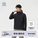 KOLON SPORT/可隆戶外軟殼衣 男子防水防風(fēng)透濕耐磨3L PCM軟殼夾克 LHJK5AN037-BK 黑色 L 175/96A