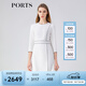 PORTS寶姿春夏新品女裝七分袖中長連衣裙LM8D012NWB011 奶白色 XS (2)