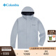 Columbia哥倫比亞戶外男女防水沖鋒衣徒步旅行夾克連帽外套XE5743 032 花青灰 M(175/96A)