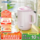 虎牌（TIGER）電熱水壺 雙層防燙 快燒水壺 PCG-G10C 1L電水壺 粉色
