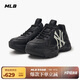 MLB鞋子男女復古老爹鞋厚底增高百搭運動(dòng)休閑鞋3ASHC104N-50BKS-230