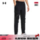安德瑪（UNDERARMOUR）【自在系列】UA Unstoppable男子修身運(yùn)動休閑長褲1352026 黑色001 L