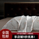 枕水人家 雙面真絲枕套 100%桑蠶絲枕套 雙面絲綢寬邊枕頭套 單個(gè) 野有蔓草 一對(duì) 48cm*74cm
