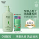 雨潔（RACLEN）啄木鳥(niǎo)洗發(fā)水控油蓬松洗發(fā)露400g男女通用清爽去油洗頭膏