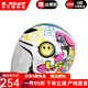 LS2摩托車頭盔兒童3C半盔男女小孩卡丁電瓶電動車四季安全帽O(jiān)F602 特白-粉紅黃海豹 L（50-52CM頭圍）