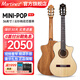 MARTINEZ馬丁尼跨界古典吉他瑪丁尼MP14 單板舞臺(tái)電箱加震弗拉門(mén)戈尼龍弦 MINIPOP 單板 缺角電箱36英寸