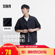 森馬（Semir）短袖襯衫男松弛肌理感度假風(fēng)襯衣2025夏上衣純色百搭109325104103