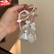 時島透明羽毛球掛件飾品羽毛球周邊羽毛球掛飾羽毛球玩偶鑰匙扣女精致 【羽毛球掛件】 愛心扣