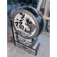 君閔石雕門(mén)墩抱鼓石一對漢白玉中式石鼓庭院看門(mén)石門(mén)當戶(hù)對家用擺件 福魚(yú)高60cm