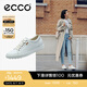 愛步（ECCO）板鞋女 時(shí)尚潮流百搭簡(jiǎn)約經(jīng)典平底鞋日常休閑板鞋女 柔酷430003 白色43000301007 38 （偏小，建議選大一碼）