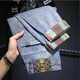 菲尼東爵中國刺繡牛仔褲男修身小直筒春秋款潮流休閑風(fēng)高端潮牌男士褲子 騎-A801藍(lán)色933 30
