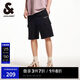 杰克·瓊斯（JACK&JONES） 夏季款潮流百搭工裝風抽繩舒適日系寬松五分褲短褲男裝22529F020