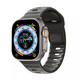 兜兜格液體硅膠適用蘋果Applewatchs10表帶Ultra2高級防水iwatch9/8/7代運動46MM男女42手表帶49潮流高級 深灰色（進口液態(tài)硅膠） iwatch S10【46mm】