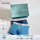 Calvin Klein內(nèi)衣【七夕禮盒明星同款】25夏男士三條ck棉質(zhì)防夾臀內(nèi)褲男NB4392 VWS-字母藍(lán)/風(fēng)暴藍(lán)/碧泉綠 3條 L