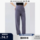 佐丹奴褲子女純棉針織衛(wèi)褲可束腳運(yùn)動(dòng)褲松緊腰休閑長褲女13415247