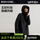 BODACHEL【木蘭】沖鋒衣女三合一可拆卸寬松潮牌春秋季戶外防風(fēng)防水外套 【男女同款】鳥羽黑【五防外殼】 M