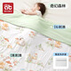 愛(ài)貝迪拉嬰兒夏涼被寶寶被子涼感小蓋毯春夏季幼兒園兒童空調被專(zhuān)用 7A抗菌可機洗-贈洗被袋【森林】 150x200cm