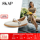 SKAP2024春季商場(chǎng)同款平跟淺口瑪麗珍鞋女單鞋AFQ01AQ4 米白 38