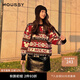 moussy 早春新品迪士尼合作款米奇圖案針織毛衣010GAL70-5080 020黑色 均碼
