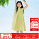 巴拉巴拉女童無(wú)袖連衣裙2024夏季網(wǎng)紗拼接甜美全棉蕾絲裙子潮208224111037