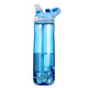 玫萊斯Melais防漏大容量運動(dòng)水杯女吸管杯成人孕婦戶(hù)外健身杯子塑料水杯 750ML藍色
