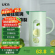 UKA冷水壺高硼硅玻璃涼白開(kāi)水壺杯耐高溫防燙家用大容量 綠色