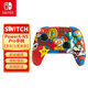 Nintendo SwitchNSPro原裝手柄 Switch周邊配件 Switch配件 PowerA NSPro手柄【多彩馬里奧款】 Switch官方授權